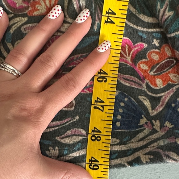 NATURAL LIFE Lottie Sweater Knit Floral Maxi Dress Women’s M Boho Colorful - Picture 9 of 10